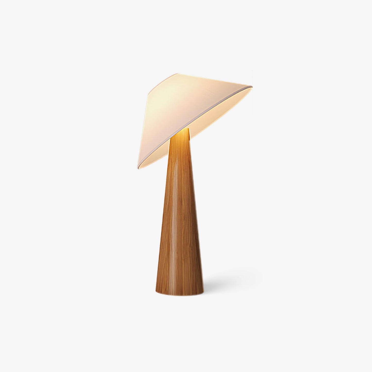 Tilt Hat Wooden Accent lamp Table Lamp