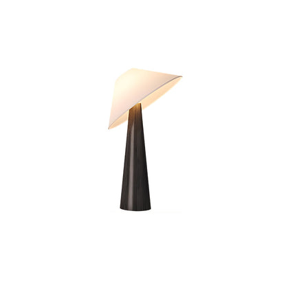 Tilt Hat Wooden Accent lamp Table Lamp