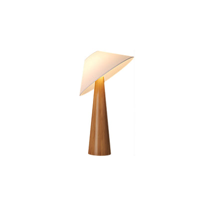 Tilt Hat Wooden Accent lamp Table Lamp