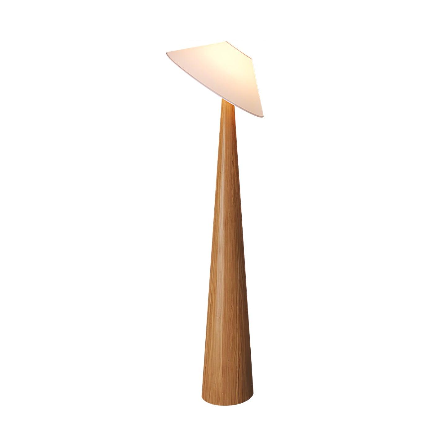 Tilt Hat Wooden Standing Lamp Floor Lamp