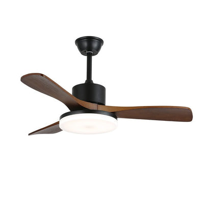 Morty Adams Wooden 48"/52" Overhead light Ceiling Fan Light