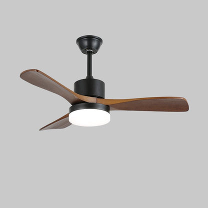 Morty Adams Wooden 48"/52" Overhead light Ceiling Fan Light