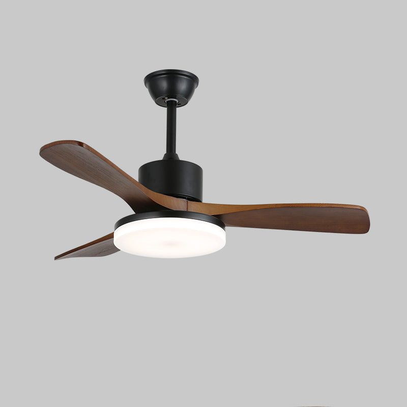 Morty Adams Wooden 48"/52" Overhead light Ceiling Fan Light