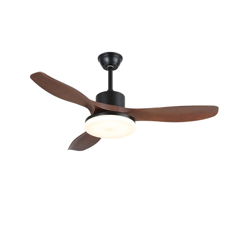 Morty Adams Wooden 48"/52" Overhead light Ceiling Fan Light