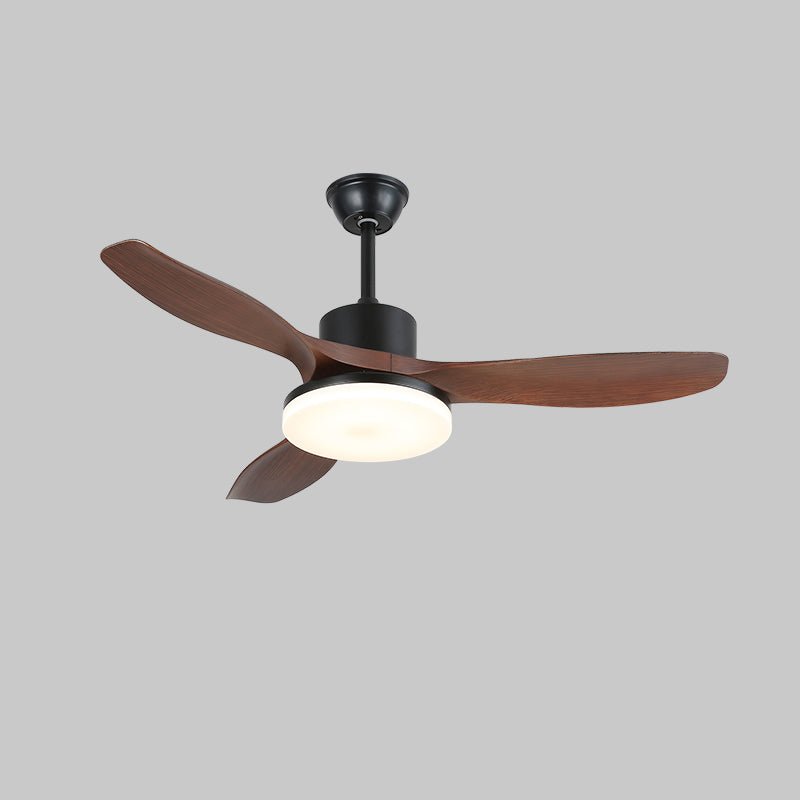 Morty Adams Wooden 48"/52" Overhead light Ceiling Fan Light