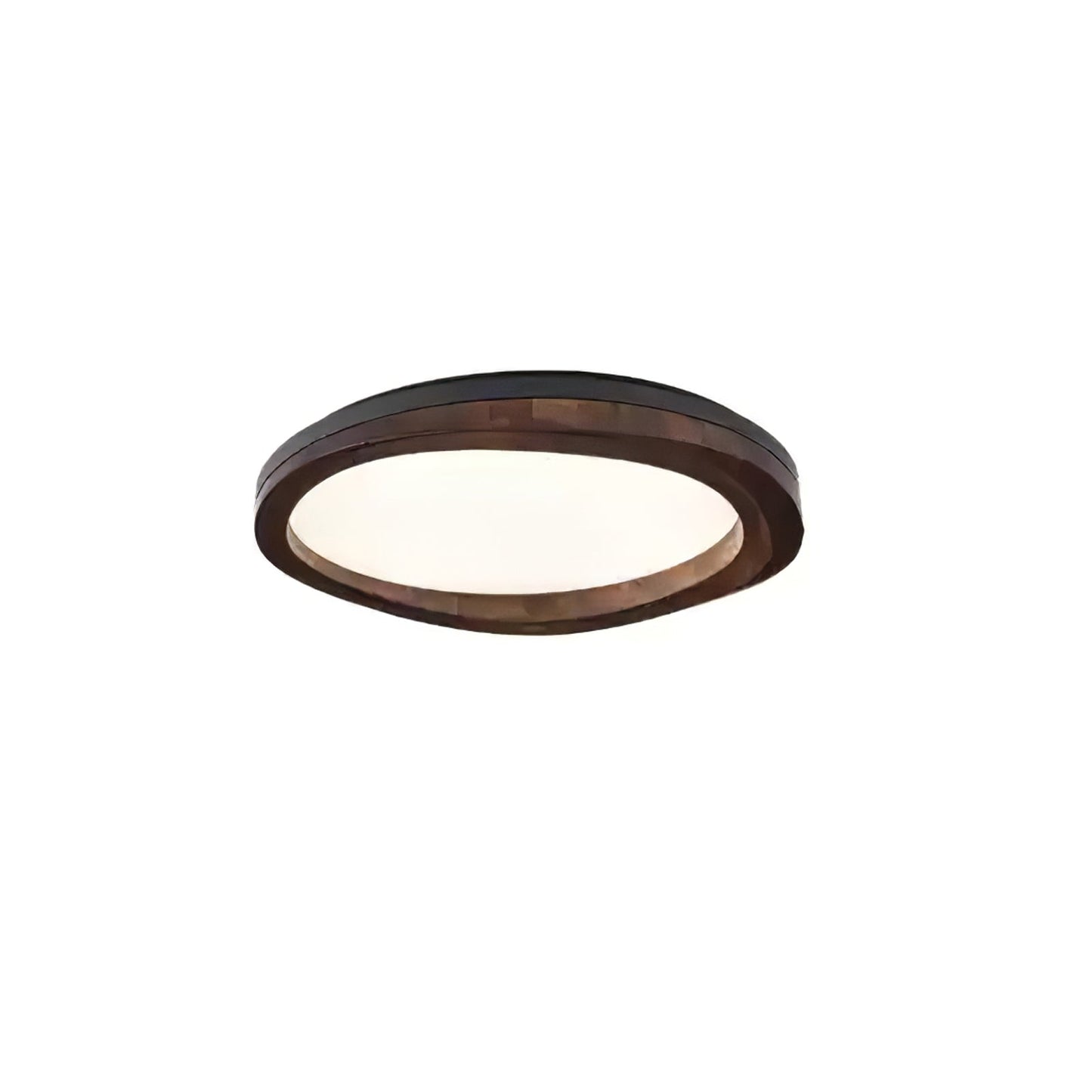 Timber Round Wood Overhead light Ceiling Lamp