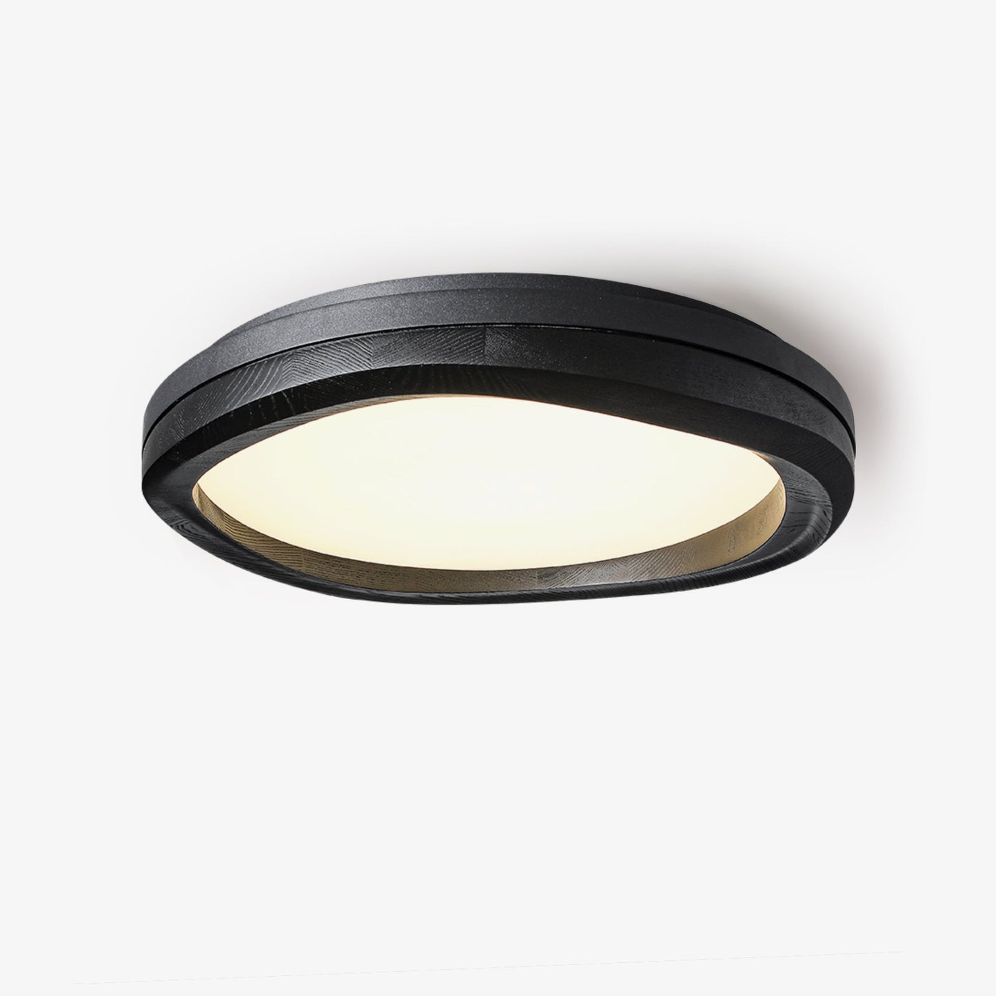 Timber Round Wood Overhead light Ceiling Lamp