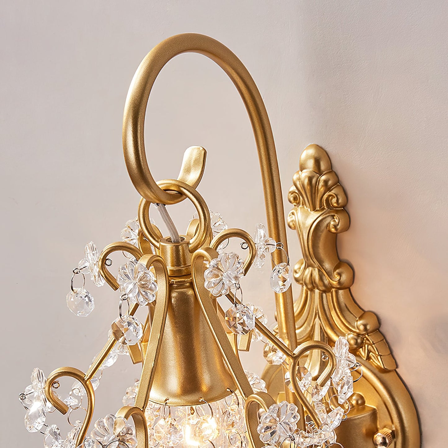 Timon Crystal Wall sconce Wall Lamp