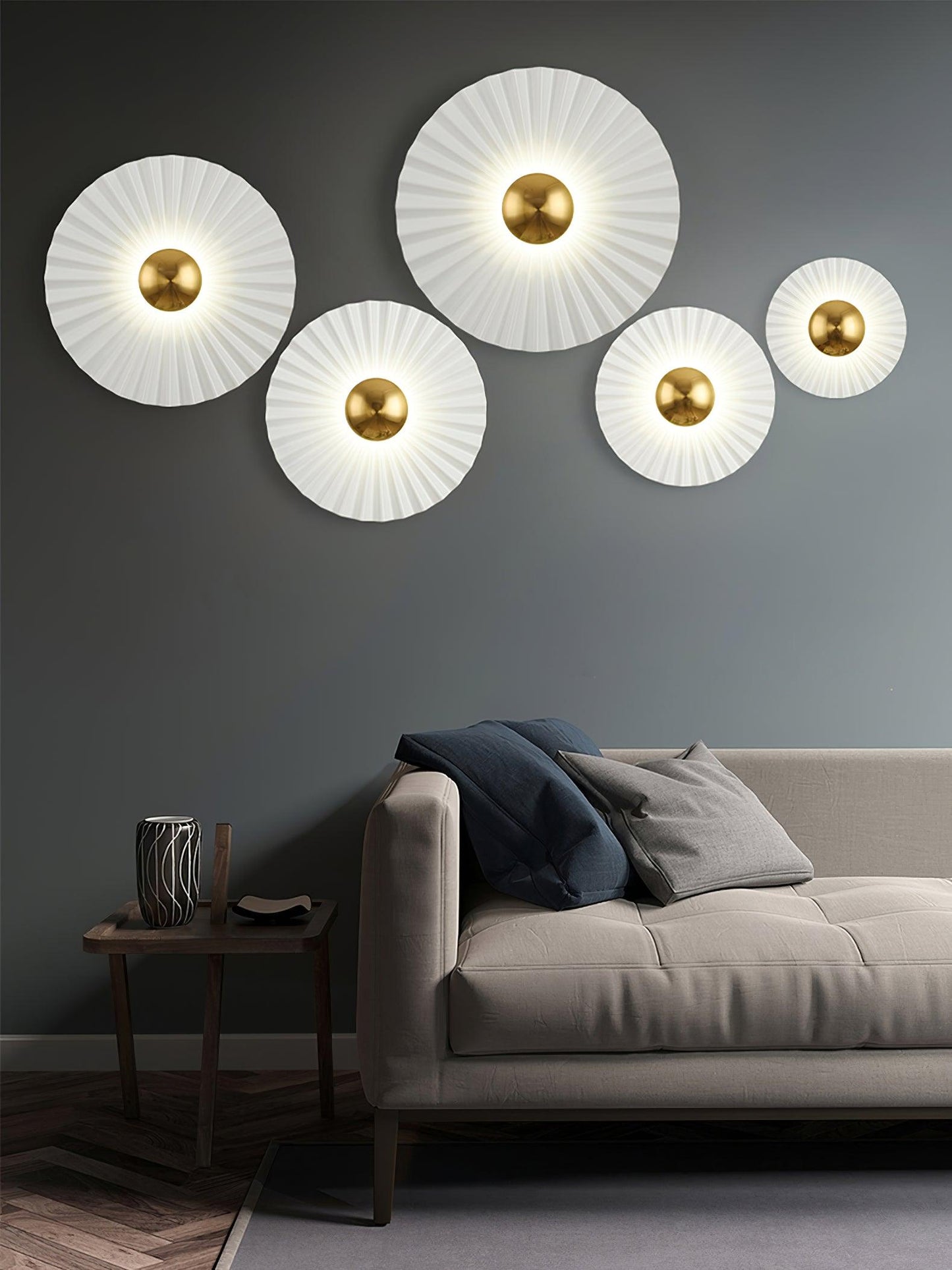 Tinsley Flush Wall-mounted light Wall Lamp