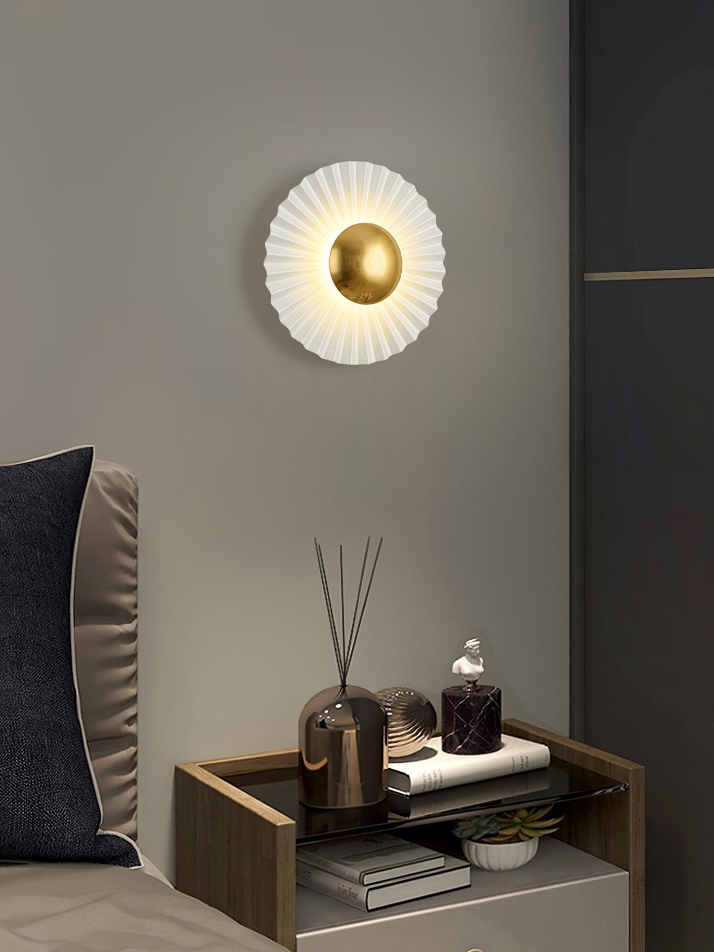 Tinsley Flush Wall-mounted light Wall Lamp