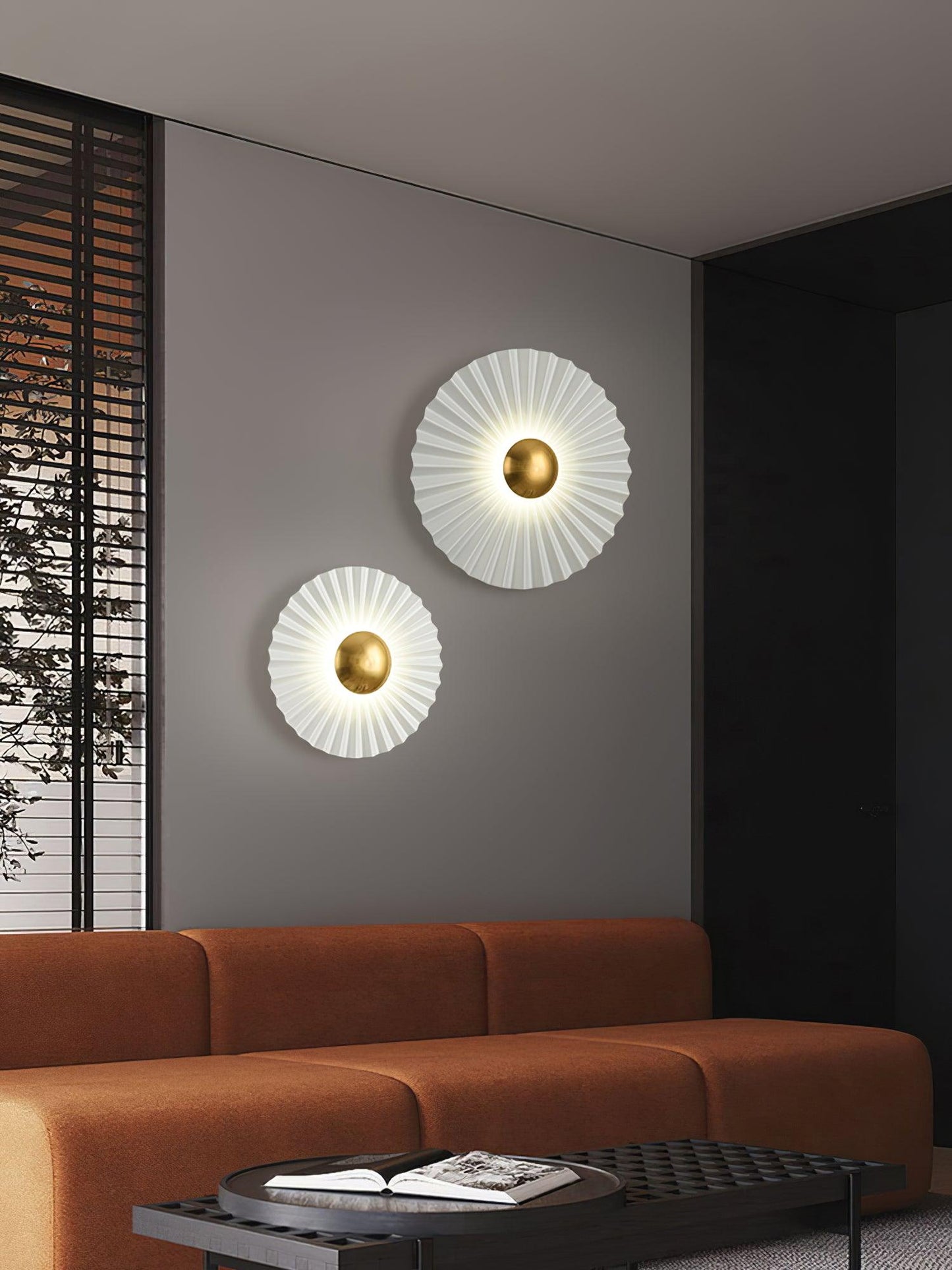 Tinsley Flush Wall-mounted light Wall Lamp