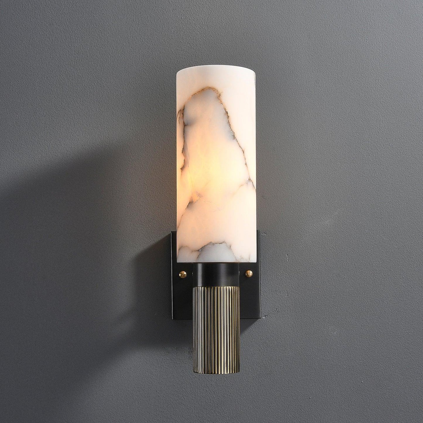 Torch Alabaster Wall-mounted light Sconce