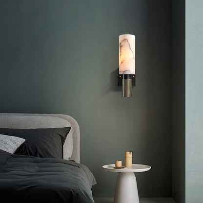 Torch Alabaster Wall-mounted light Sconce