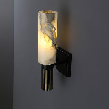 Torch Alabaster Wall-mounted light Sconce