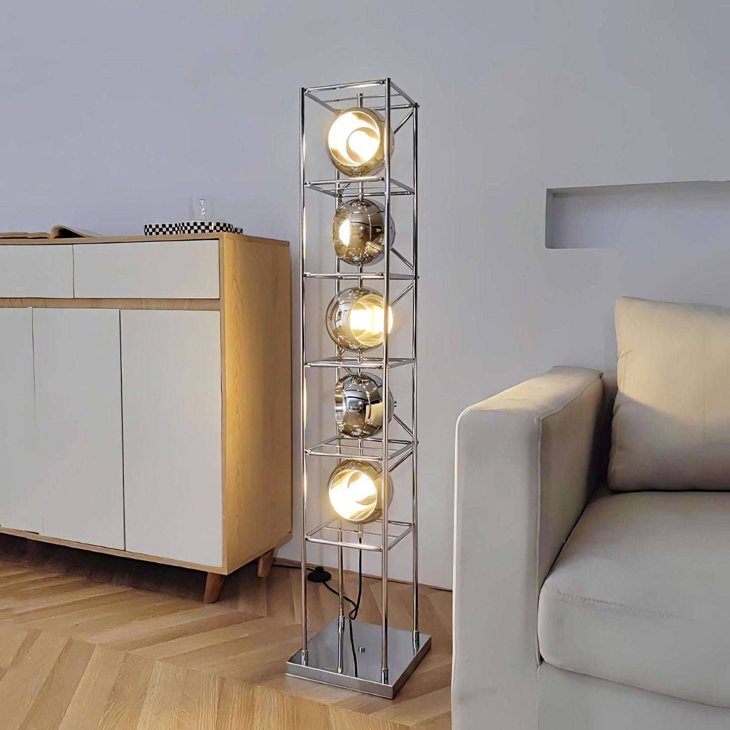 Tower of Spheres Floor-mounted Lamp Floor Lamp