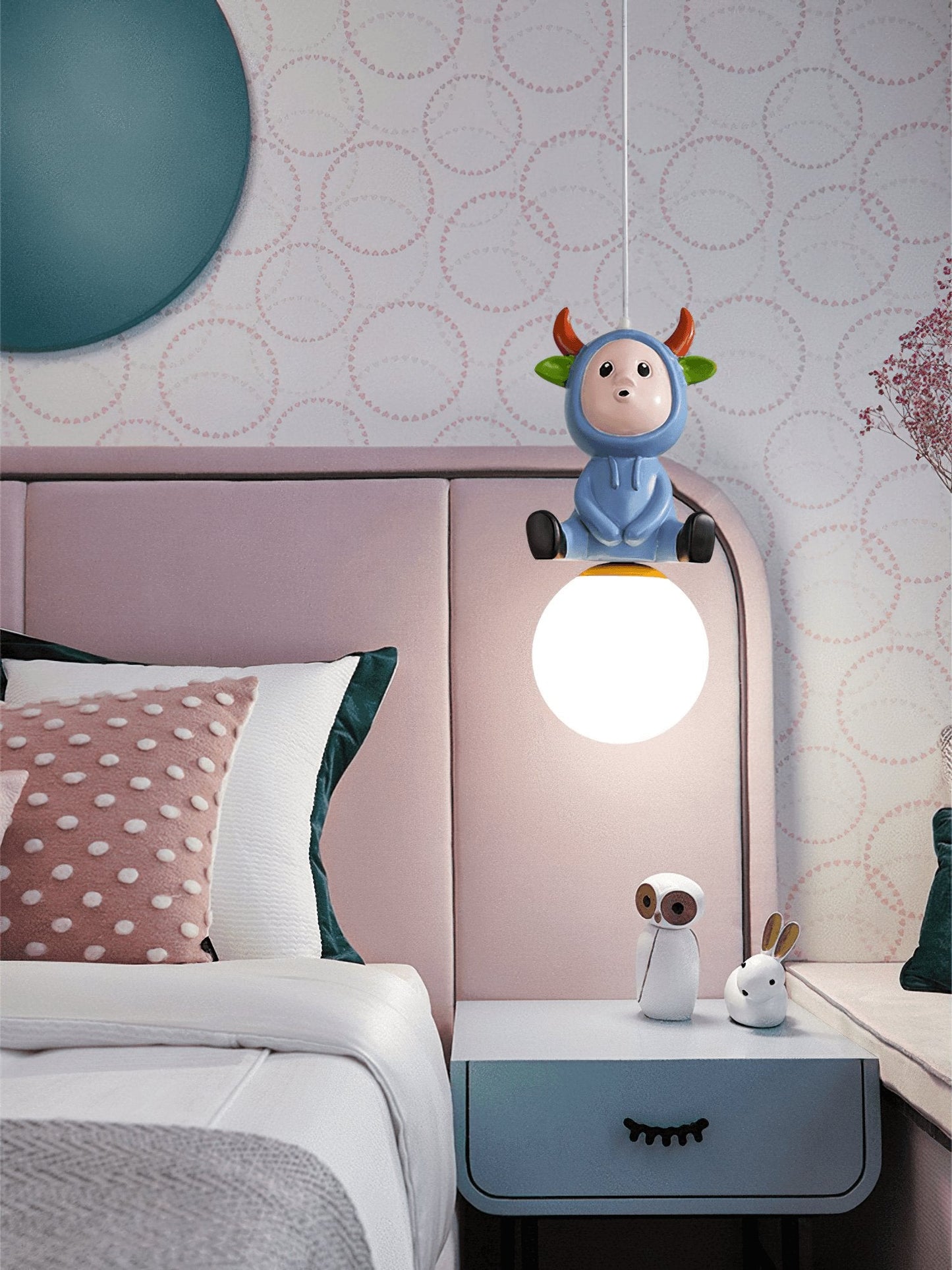 Toys Figurine Drop light Pendant Lights