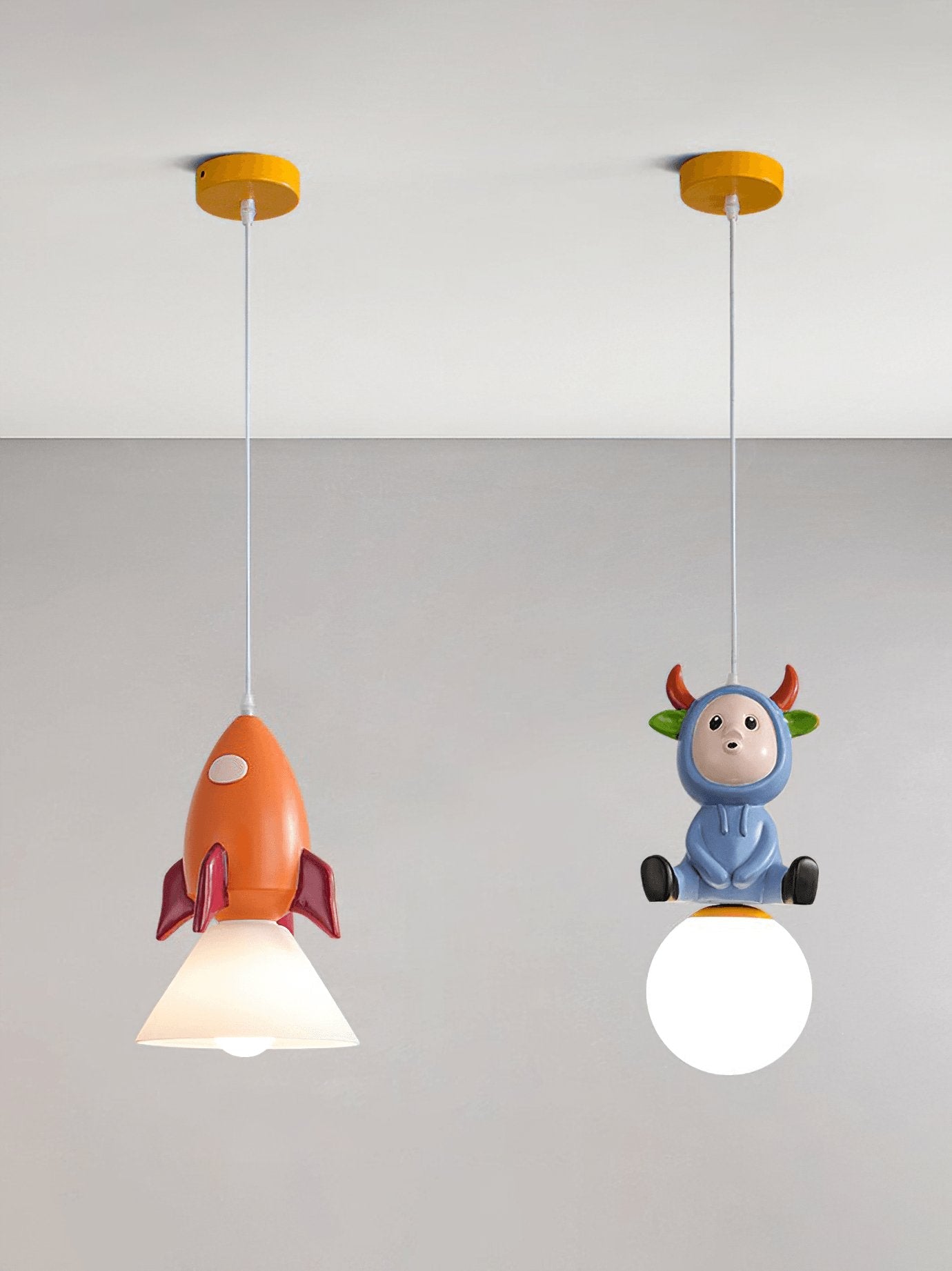 Toys Figurine Drop light Pendant Lights