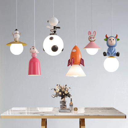 Toys Figurine Drop light Pendant Lights