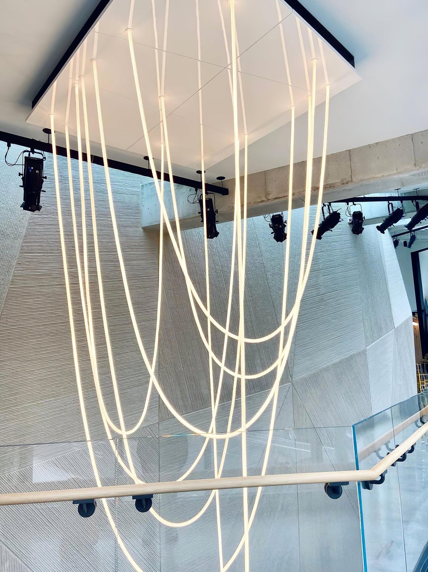 Flexible Curve Hanging light Pendant Lamp