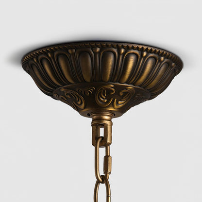 Traditional Gold Globe Pendant light Chandelier