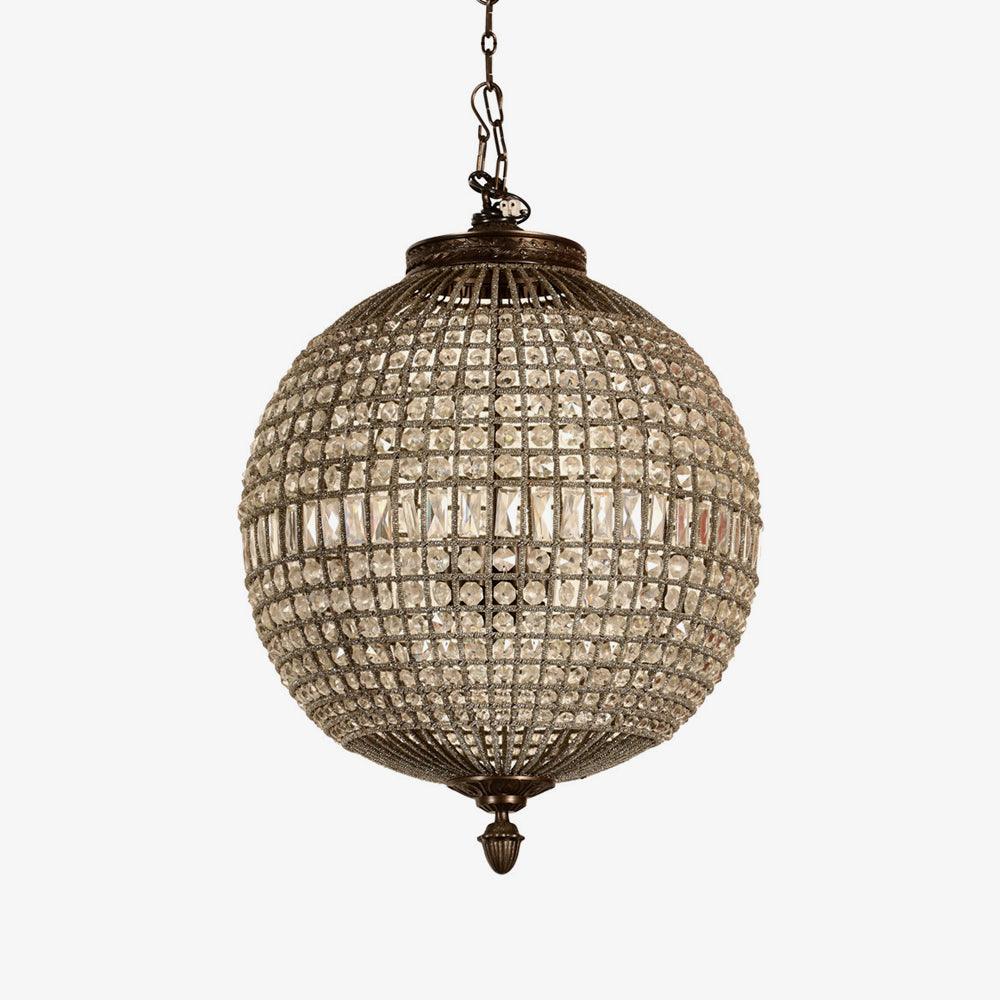 Traditional Gold Globe Pendant light Chandelier