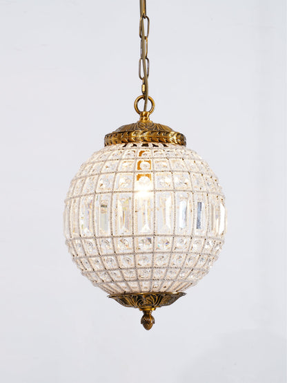 Traditional Gold Globe Pendant light Chandelier