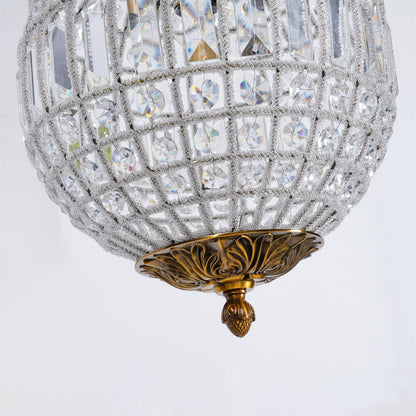 Traditional Gold Globe Pendant light Chandelier