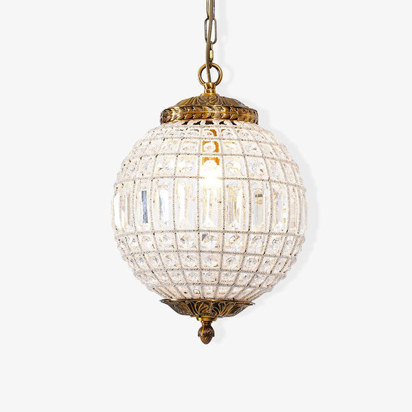 Traditional Gold Globe Pendant light Chandelier