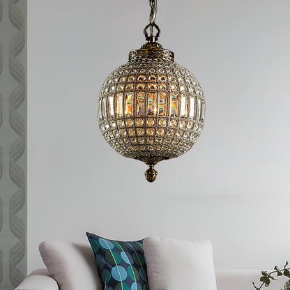 Traditional Gold Globe Pendant light Chandelier