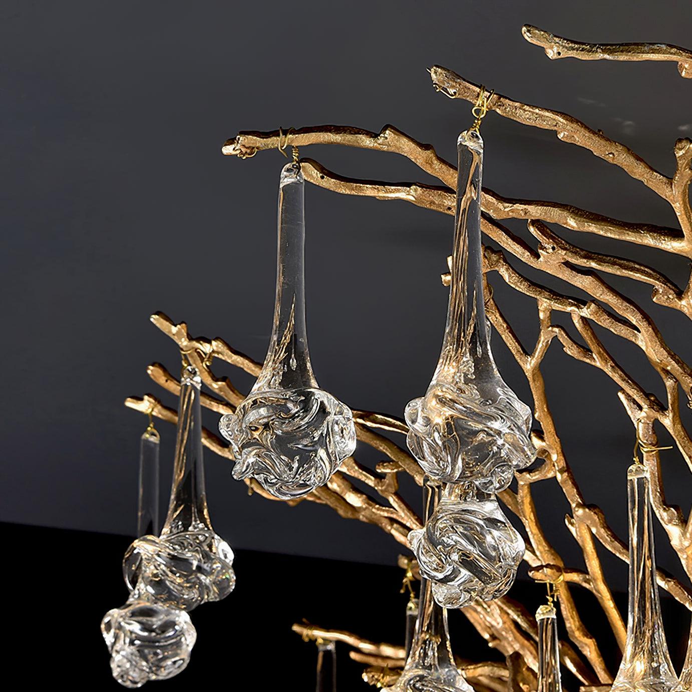 Tree Branch Staircase Candelabrum Chandelier