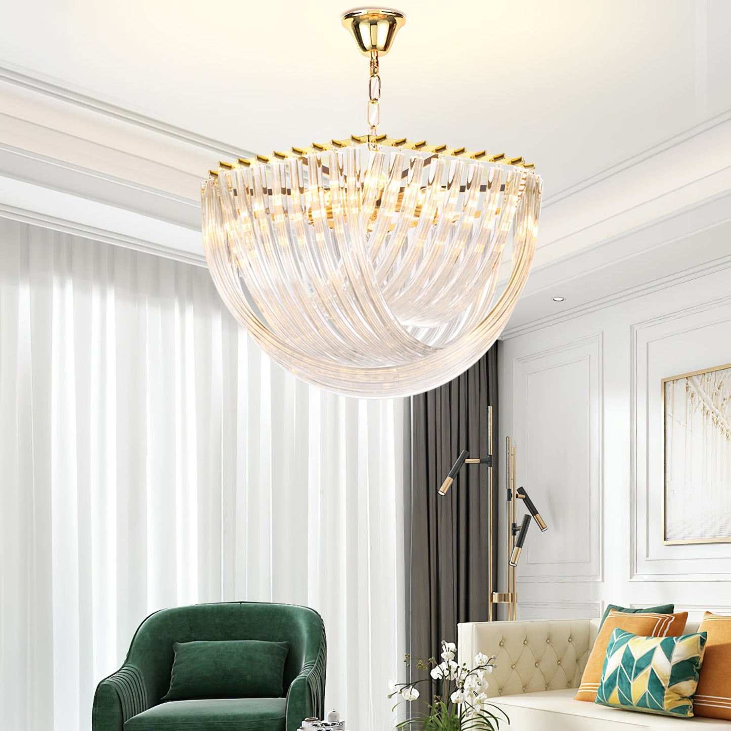 Trevi Murano Ceiling fixture Chandelier