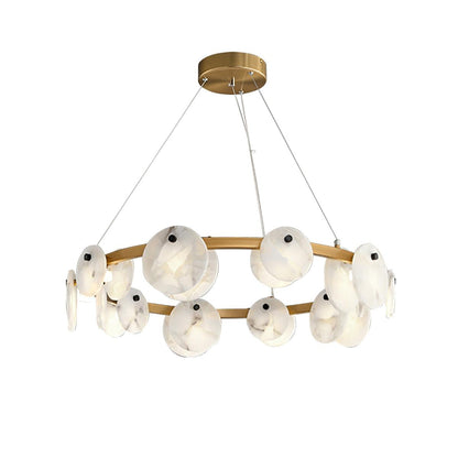 Trinidad Alabaster Electrolier Chandelier