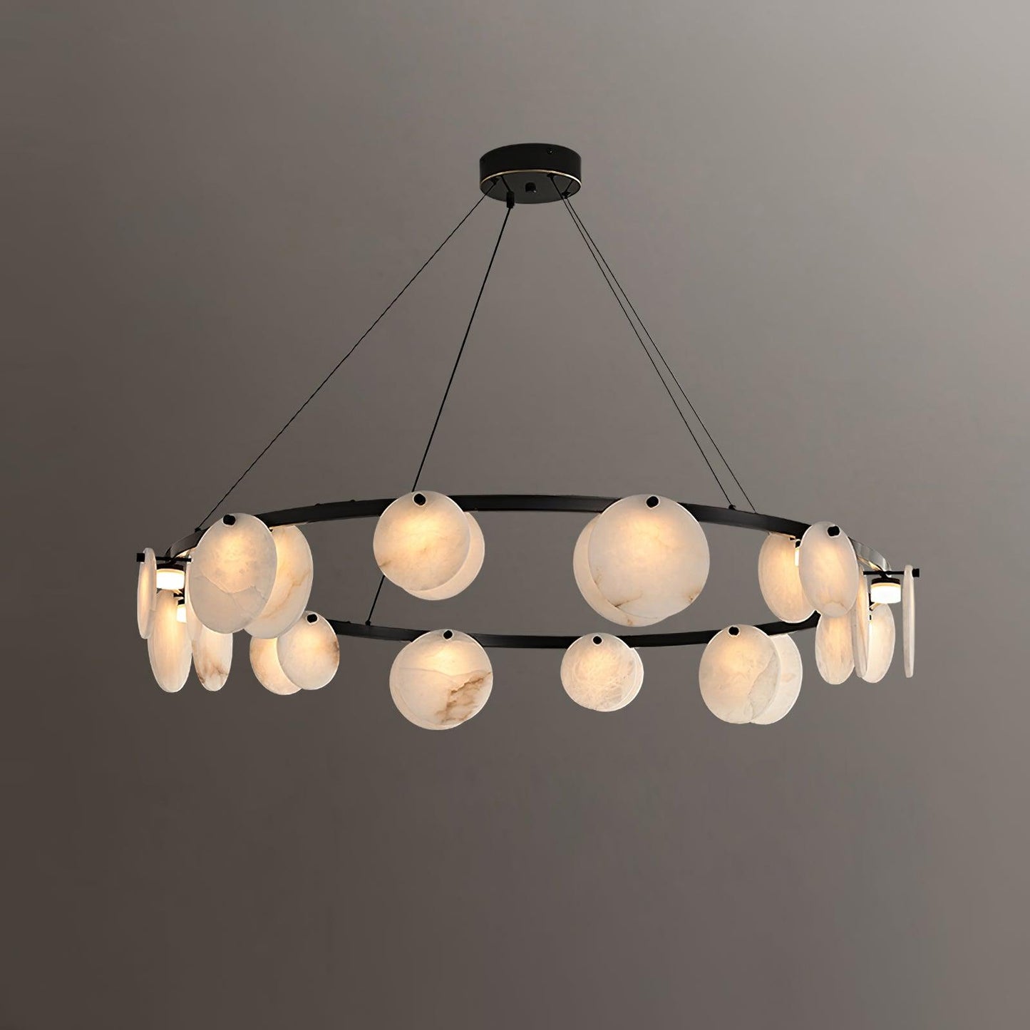 Trinidad Alabaster Electrolier Chandelier