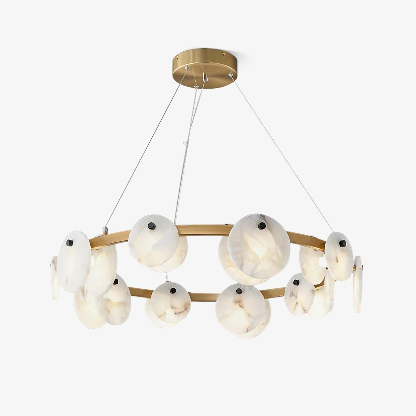 Trinidad Alabaster Electrolier Chandelier