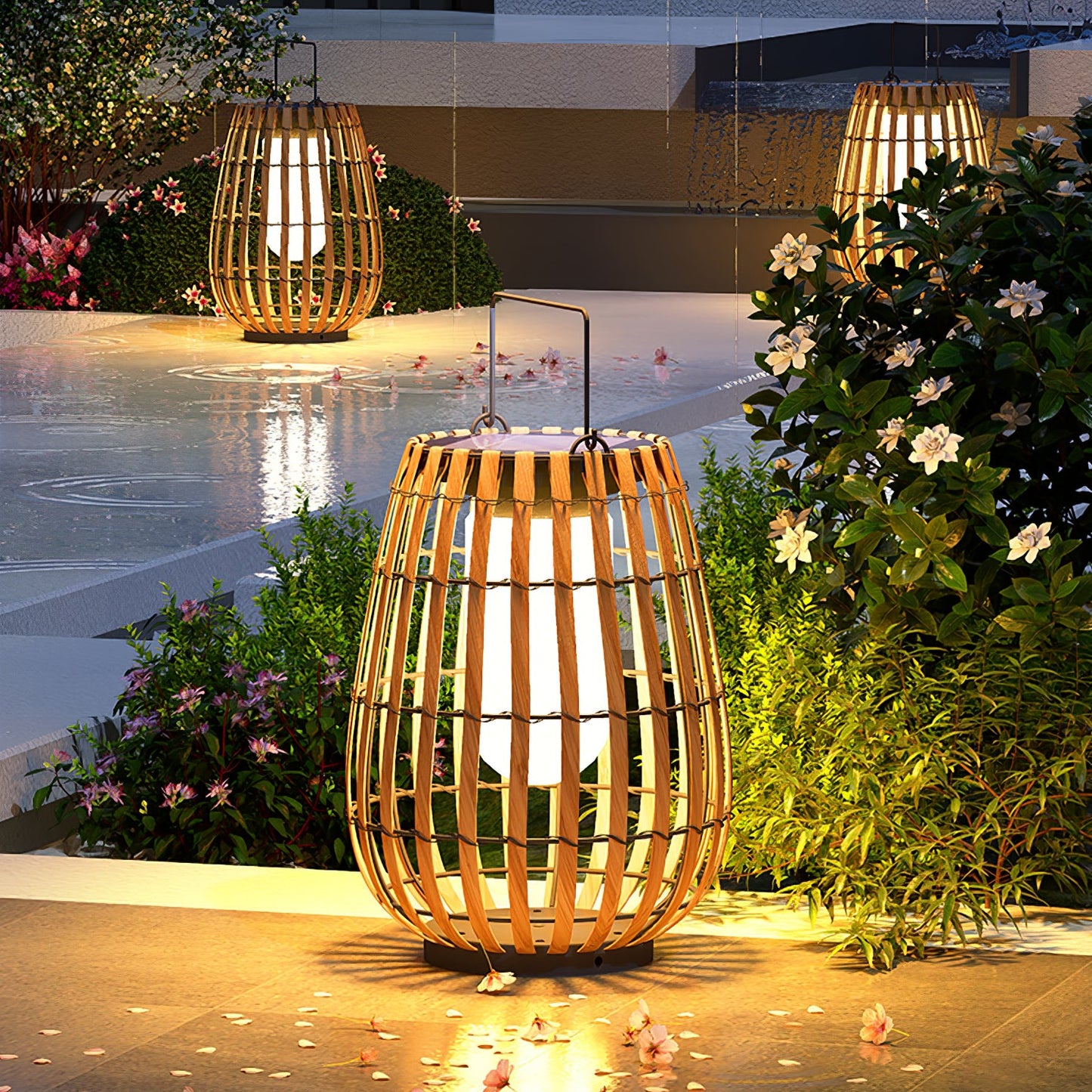 Tropic Braid Lantern Landscape light Outdoor Lamp