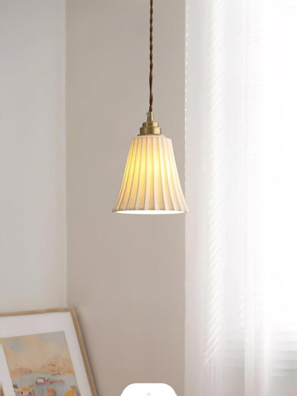 Trumpet Ceramic Ceiling light fitting Pendant Light