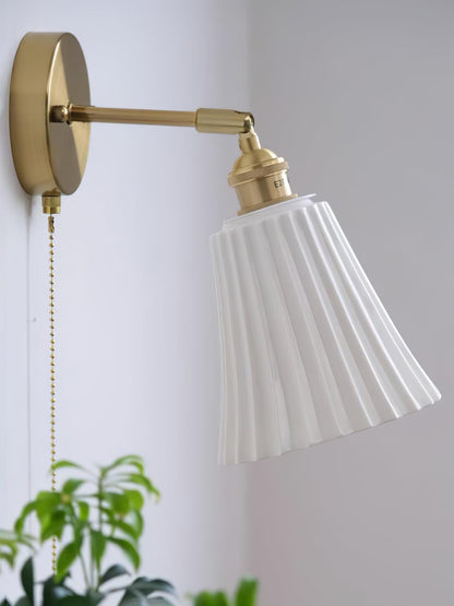 Trumpet Ceramic Wall-mounted light Wall Light