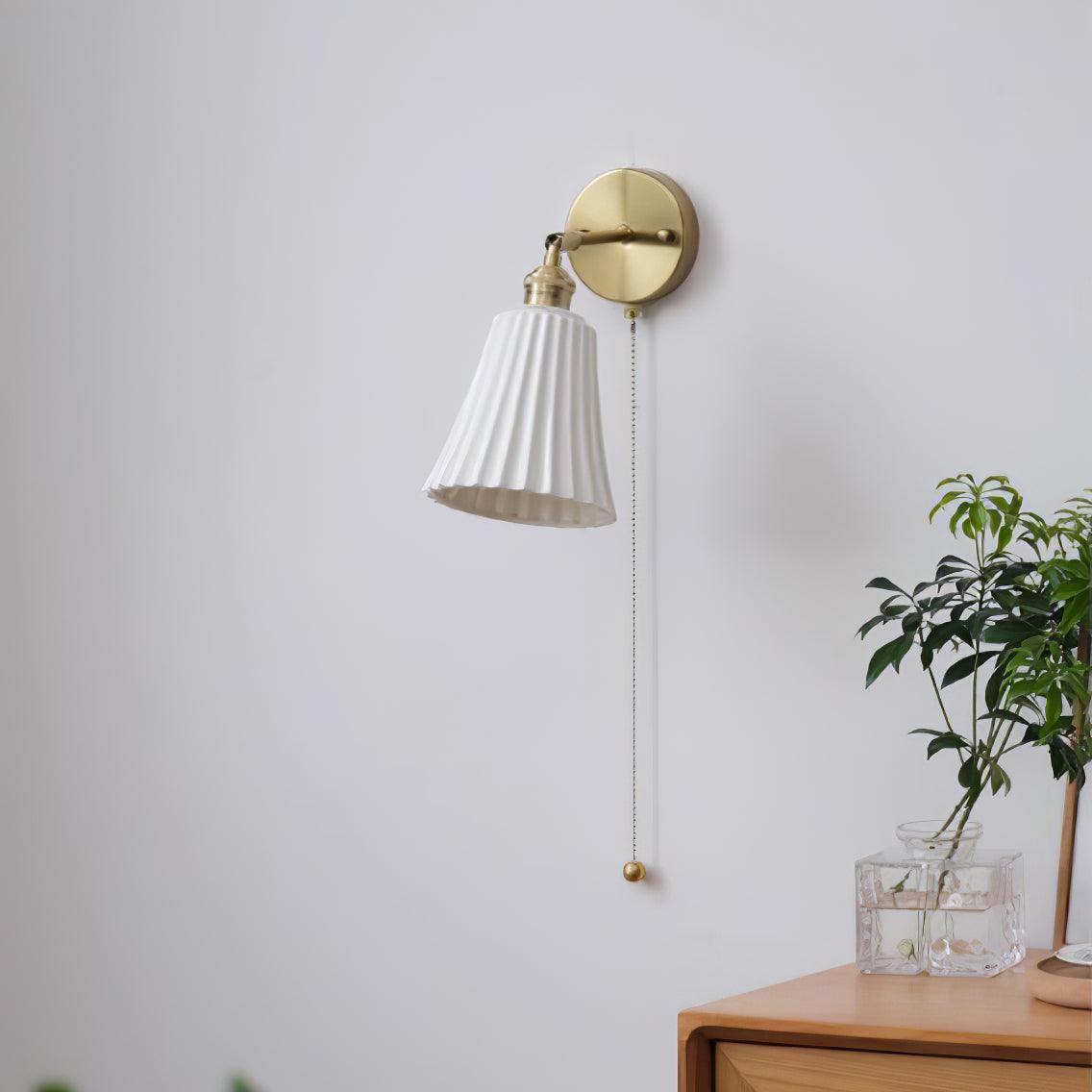 Trumpet Ceramic Wall-mounted light Wall Light