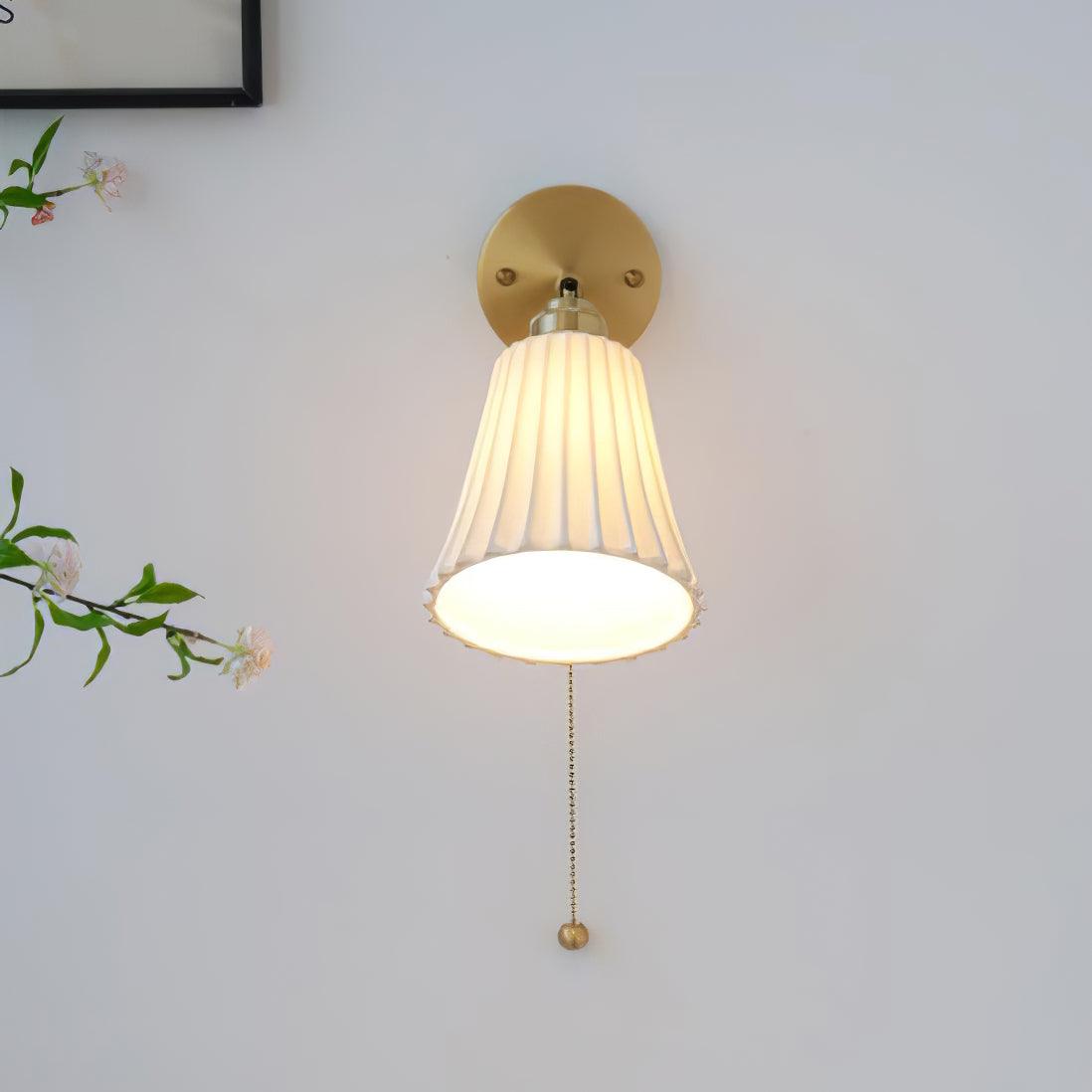 Trumpet Ceramic Wall-mounted light Wall Light