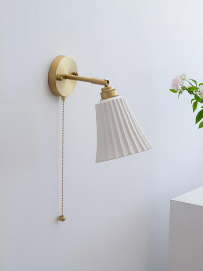 Trumpet Ceramic Wall-mounted light Wall Light