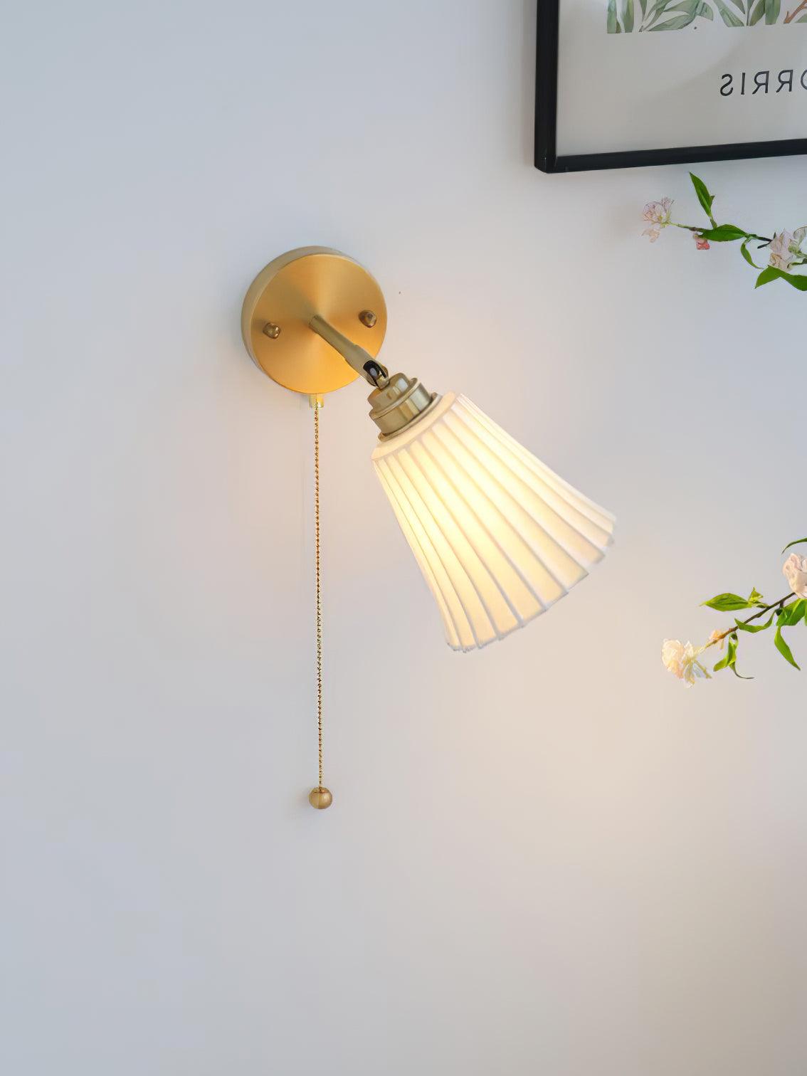 Trumpet Ceramic Wall-mounted light Wall Light