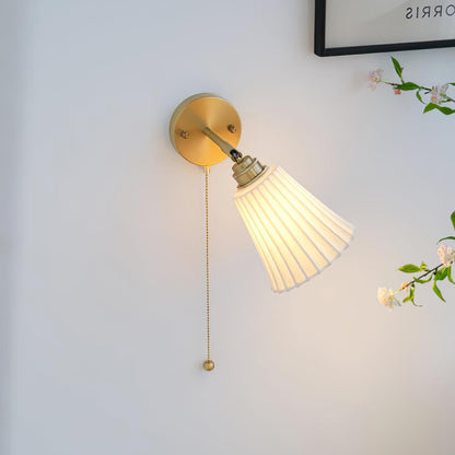 Trumpet Ceramic Wall-mounted light Wall Light