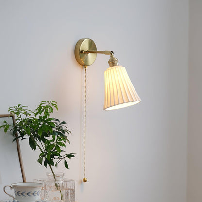 Trumpet Ceramic Wall-mounted light Wall Light