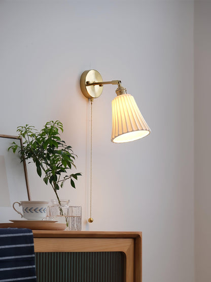 Trumpet Ceramic Wall-mounted light Wall Light