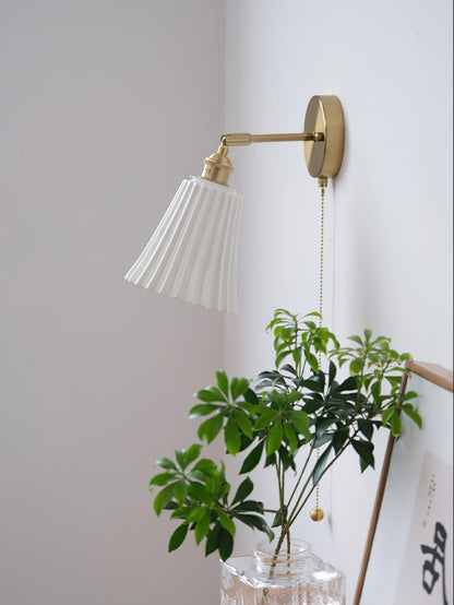 Trumpet Ceramic Wall-mounted light Wall Light