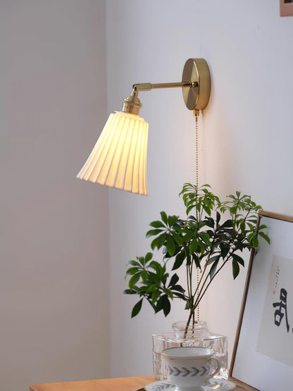 Trumpet Ceramic Wall-mounted light Wall Light