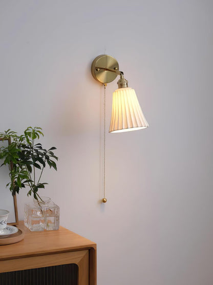 Trumpet Ceramic Wall-mounted light Wall Light