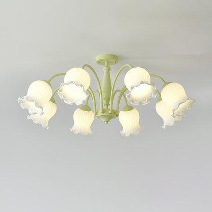 Trumpet Flower Candelabrum Chandelier