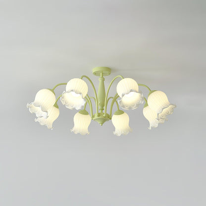 Trumpet Flower Candelabrum Chandelier