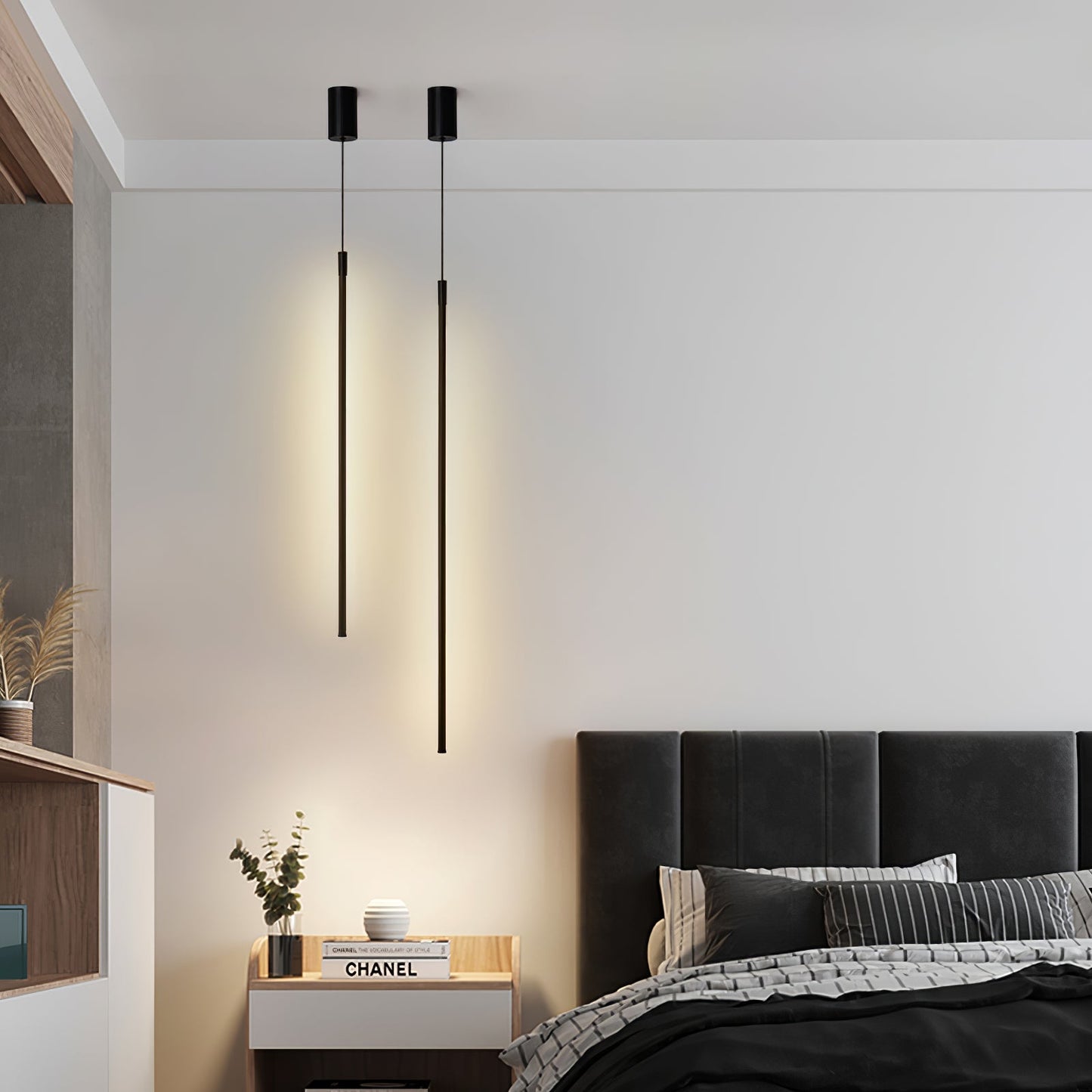 Tubular Linear Houselight Pendant Light